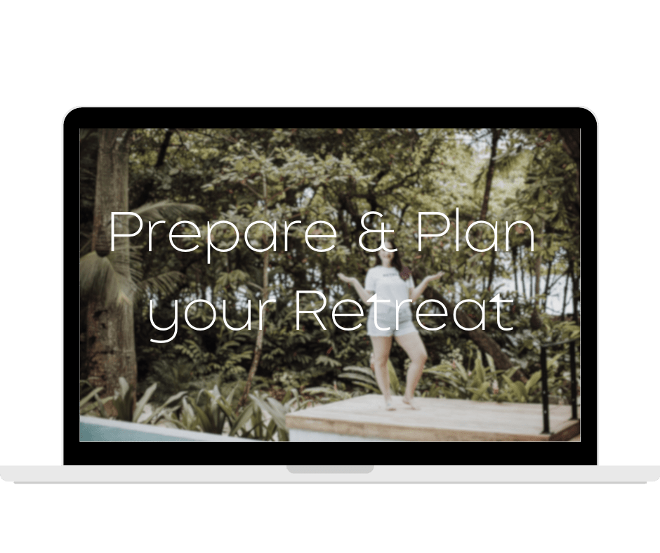 Prepare and plan your retreat